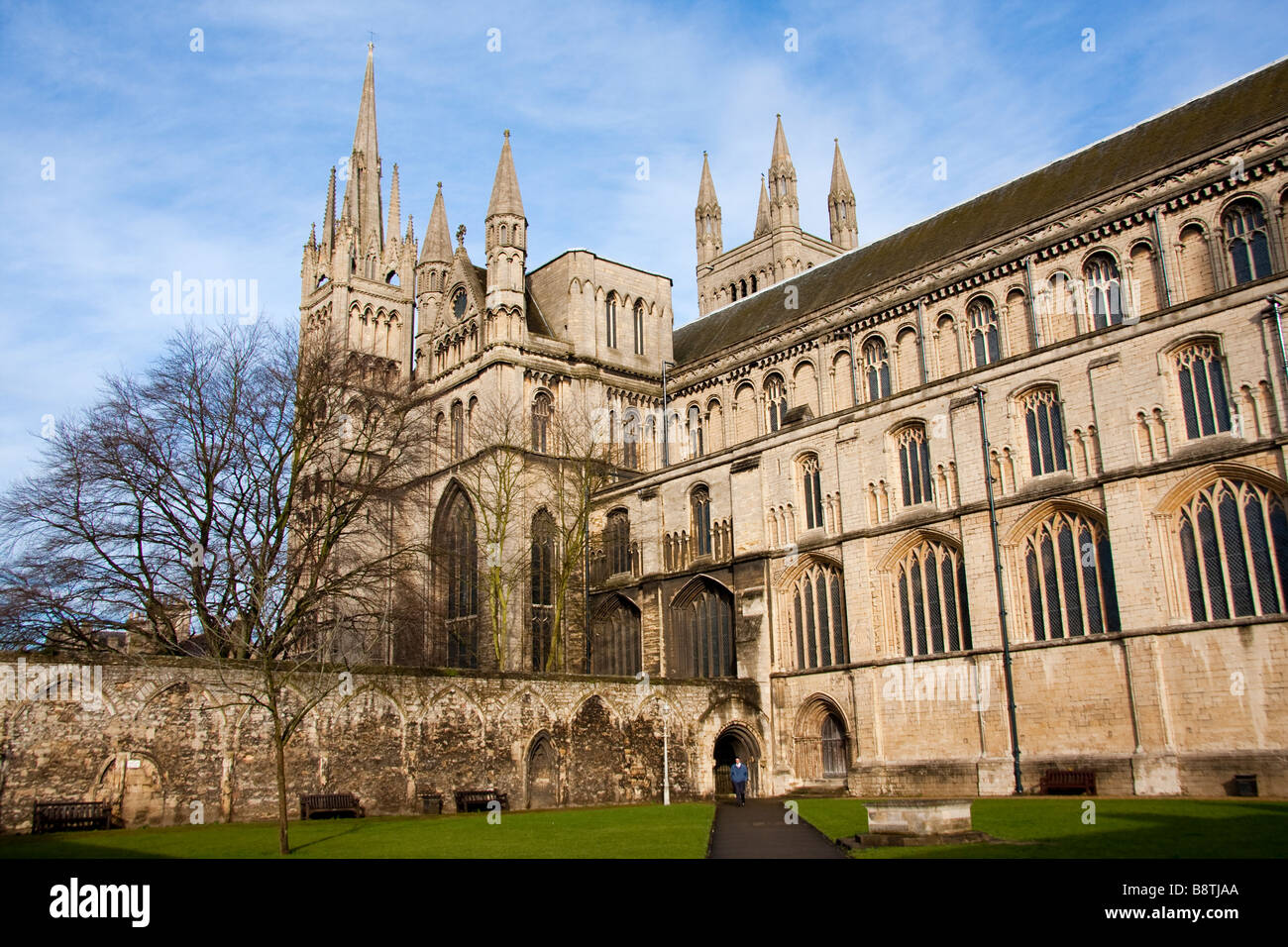 Peterborough Cathedral, Cambridgeshire UK Stock Photo - Alamy
