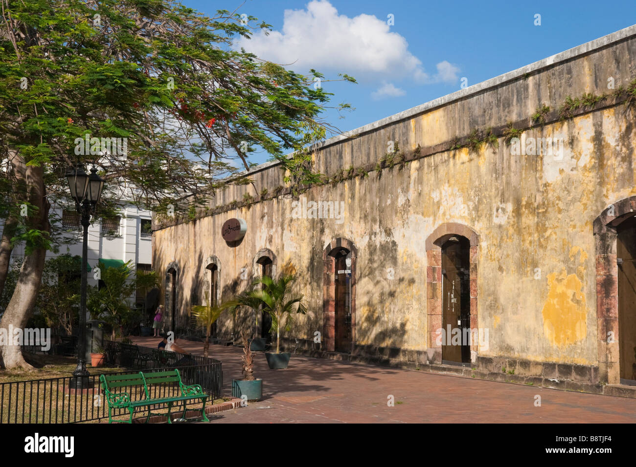 National Culture Institute. French Plaza, Old Quarter, Panama City, Republic of Panama, Central America Stock Photo