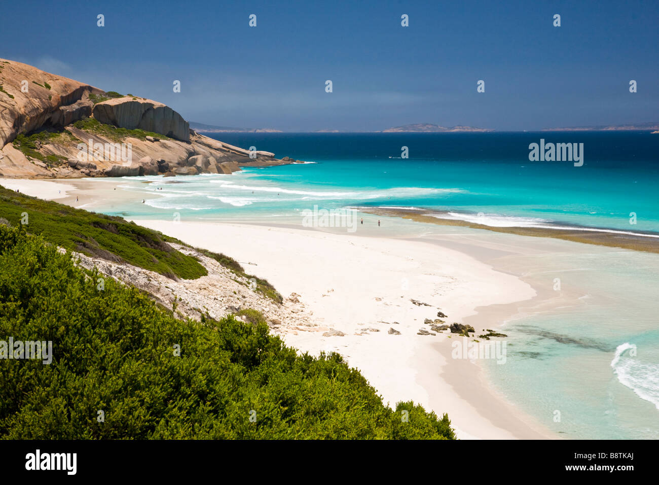 West Beach on the Great Ocean Drive Esperance Western Australia Stock