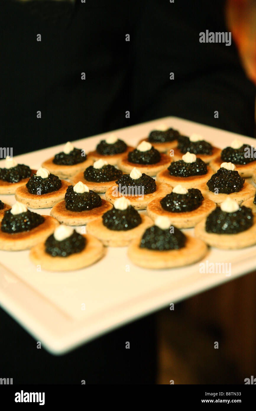 Caviar, Hors d'oeuvres Stock Photo Alamy