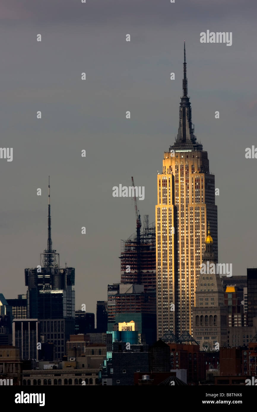 USA NY New York City Manhattan Empire State Building Stock Photo - Alamy