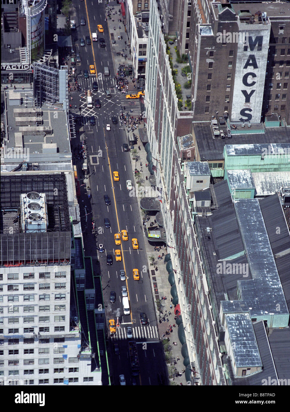 A view from the Empire State Building New York City Stock Photo - Alamy