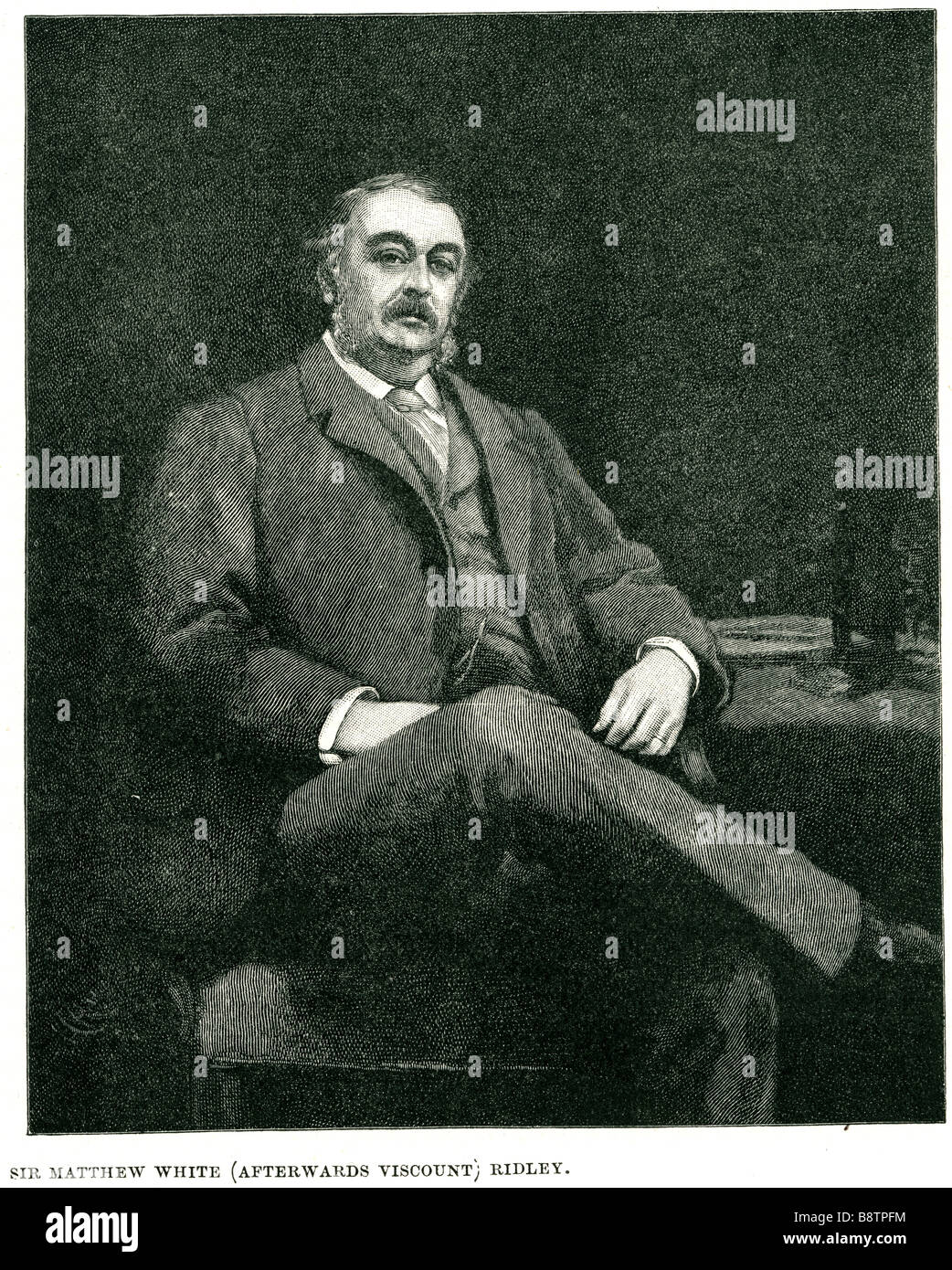 Known as sir matthew white ridley hi-res stock photography and images