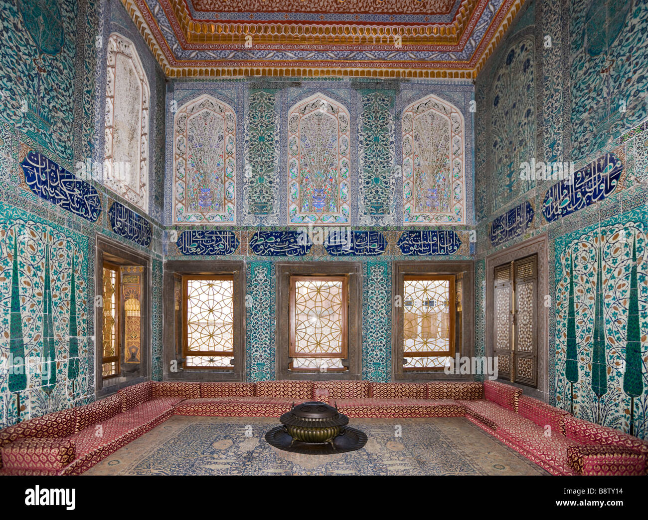 Harem of Topkapi Palace Istanbul Turkey Stock Photo