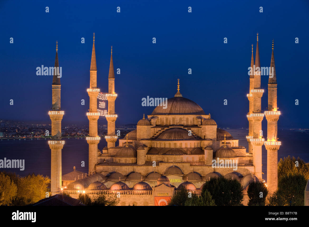Blue Mosque Sultan Ahmed Mosque Istanbul Turkey Stock Photo - Alamy