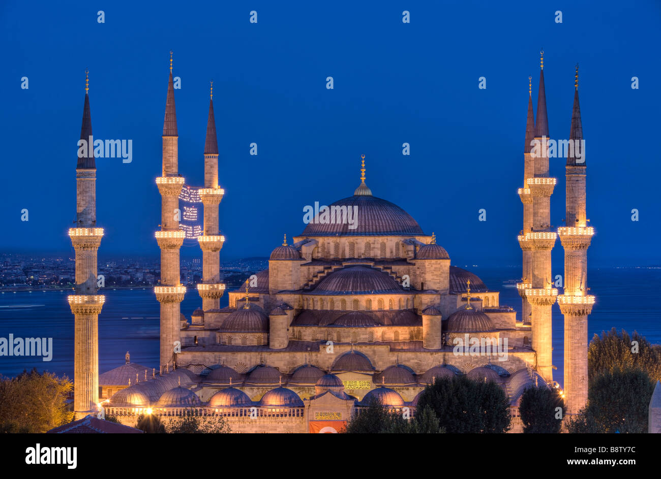 Blue Mosque Sultan Ahmed Mosque Istanbul Turkey Stock Photo - Alamy