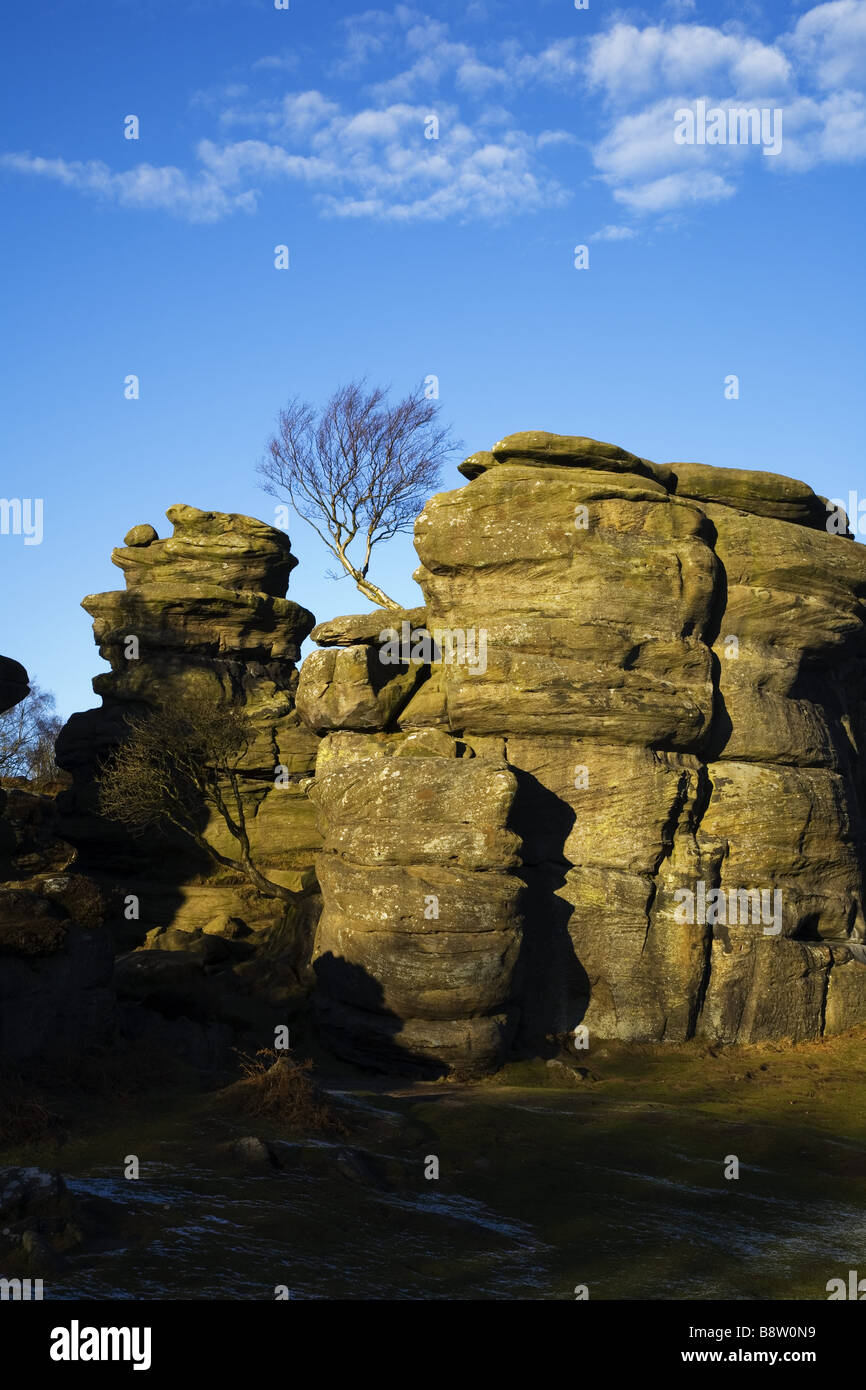 Brimham Rocks Stock Photo