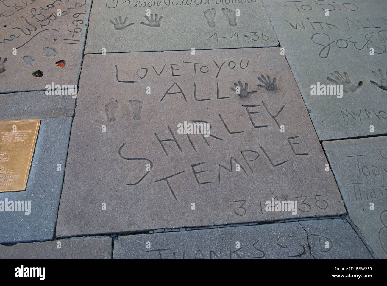 Shirley Temple s Handprints On Forecourt Of TCL Grauman s Chinese shirley-temple-s-handprints-on-forecourt-of-tcl-grauman-s-chinese