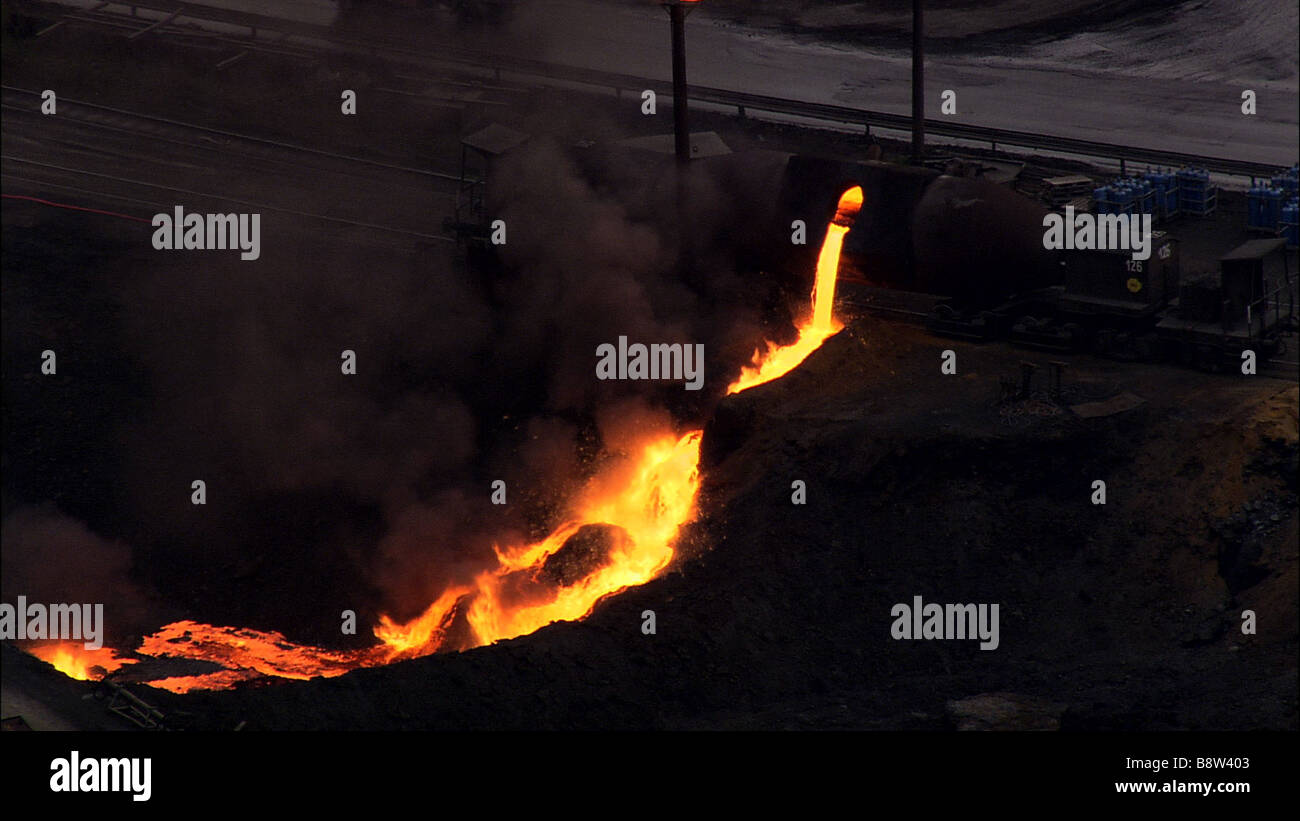 Ironworks in the Ruhr Stock Photo Alamy
