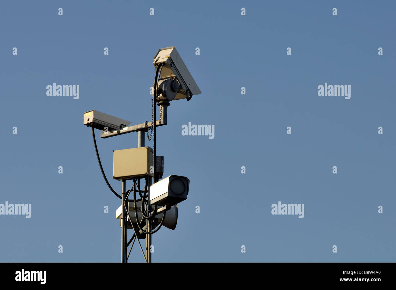 Closed circuit surveillance cameras at Birmingham International Airport,  England, UK Stock Photo - Alamy