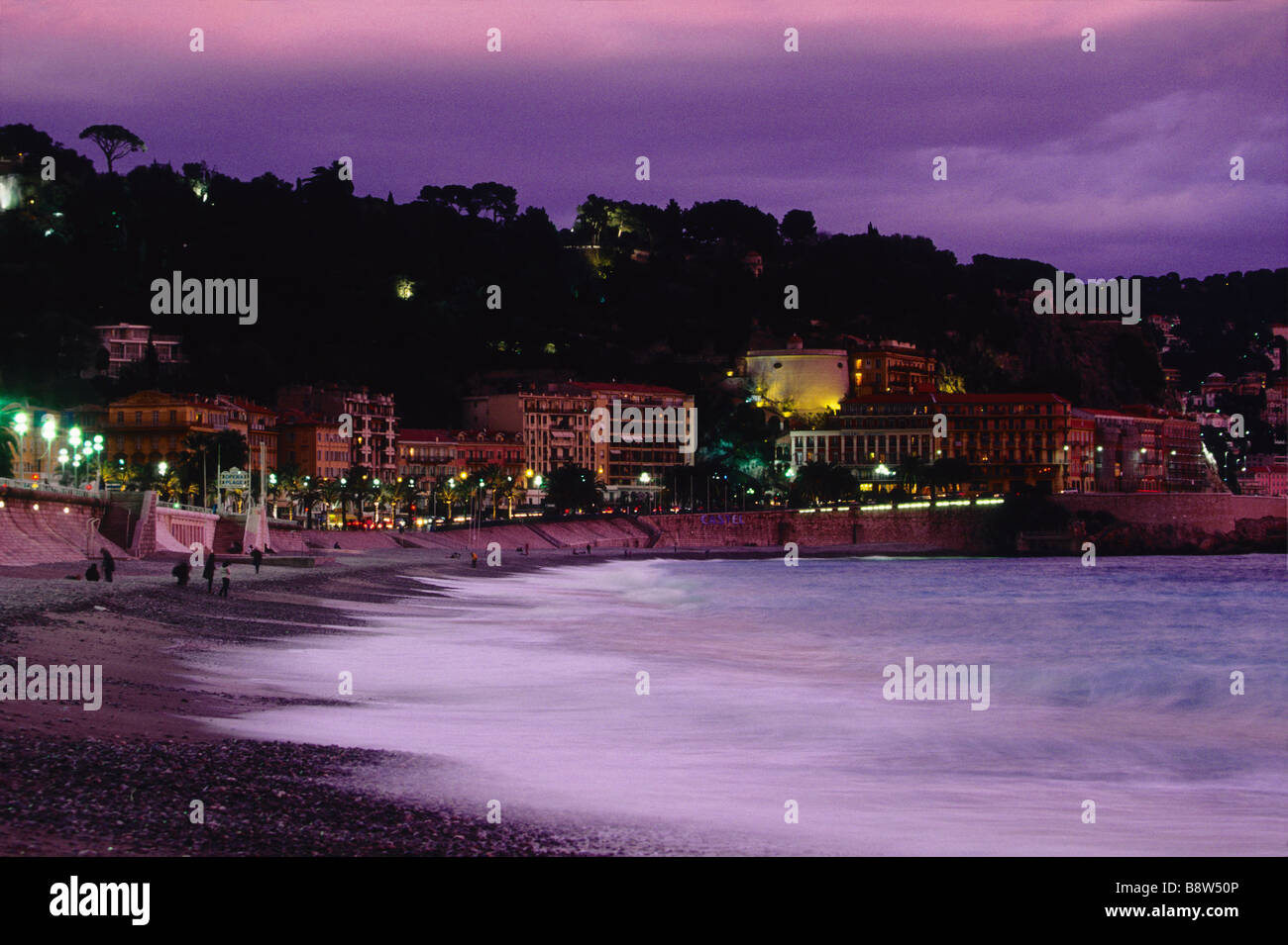 Stormy weather in Nice Stock Photo Alamy