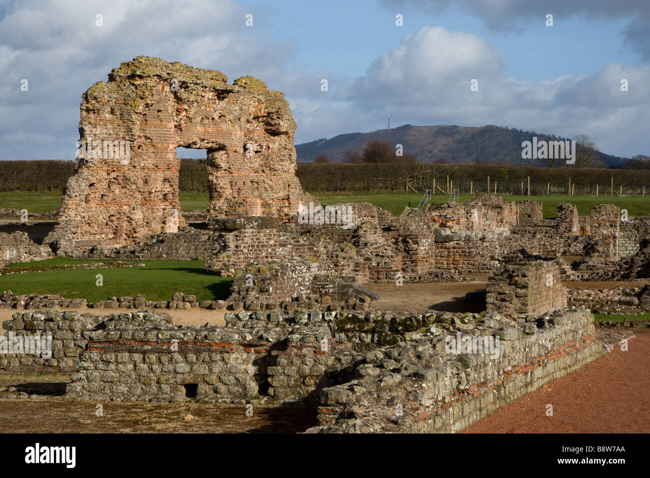 Wroxeter Roman City, Shropshire, England Stock Photo Alamy