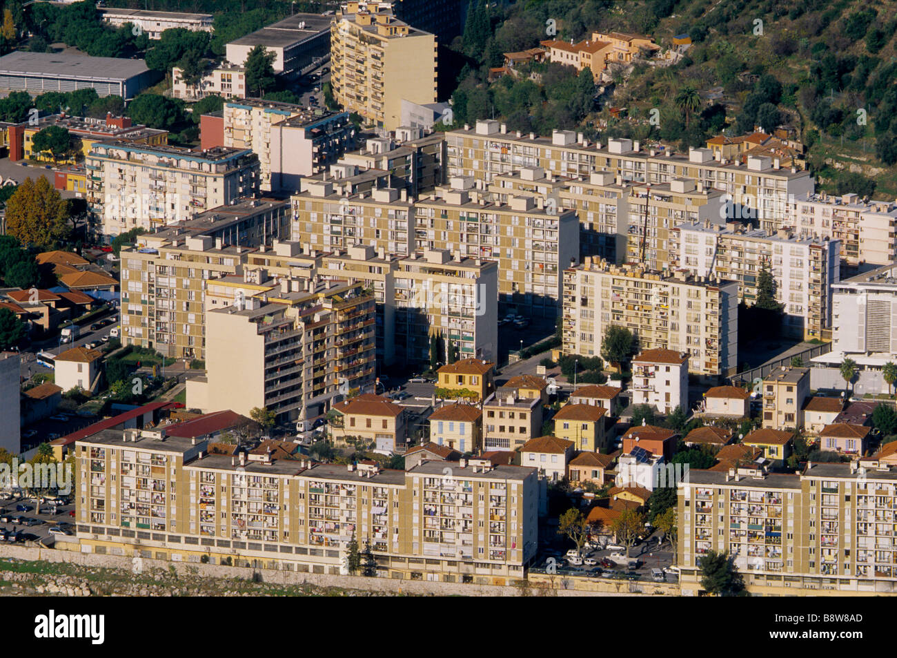 Ariane East suburb of Nice Stock Photo