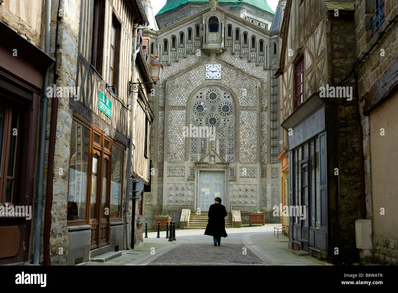 Domfront , BasseNormandie , France Stock Photo Alamy