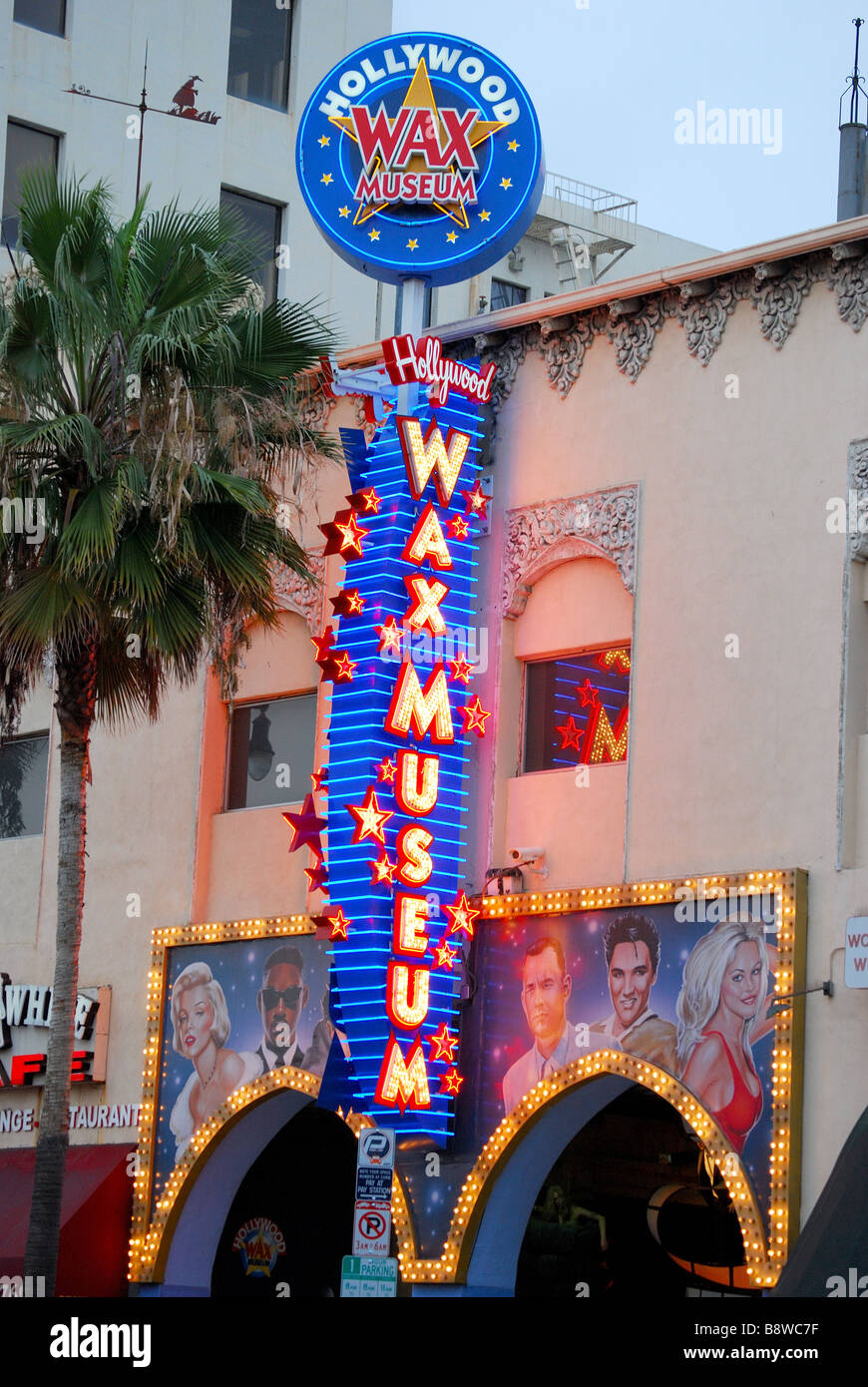Hollywood Wax Museum, Hollywood Boulevard, Hollywood, Los Angeles, California, United States of America Stock Photo