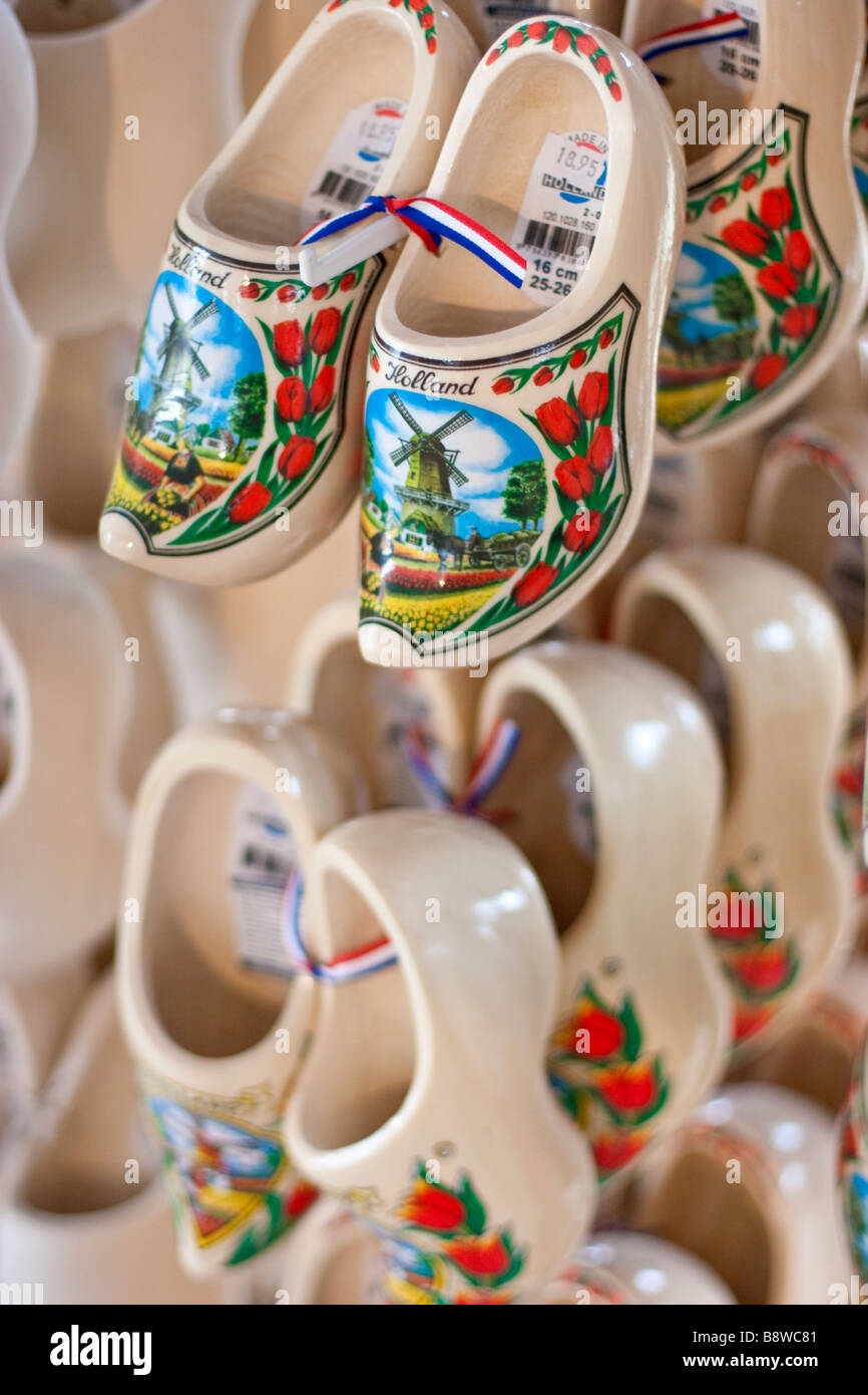 Wooden shoes from the Netherlands Stock Photo Alamy