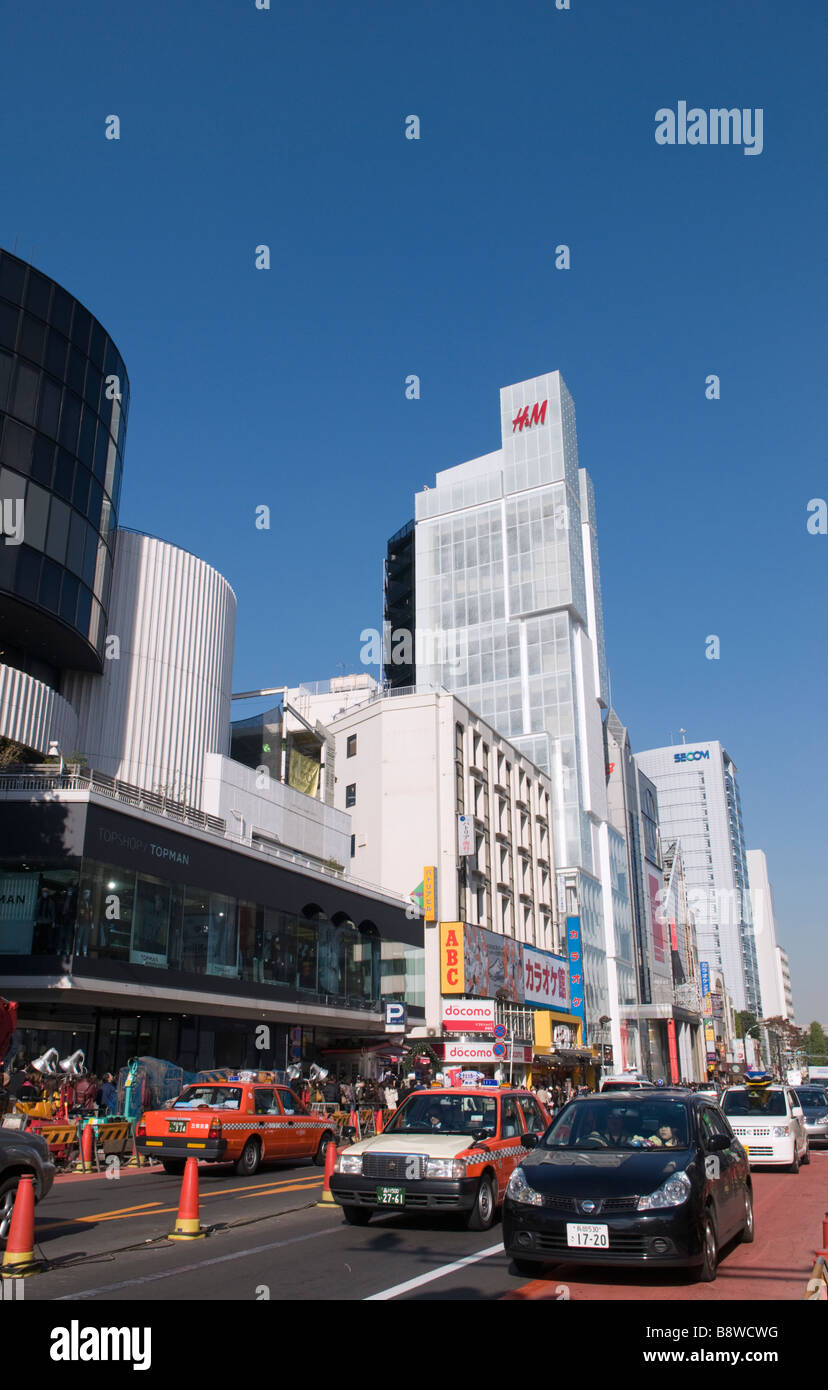 Omote sando dori Harajuku Tokyo Japan Stock Photo