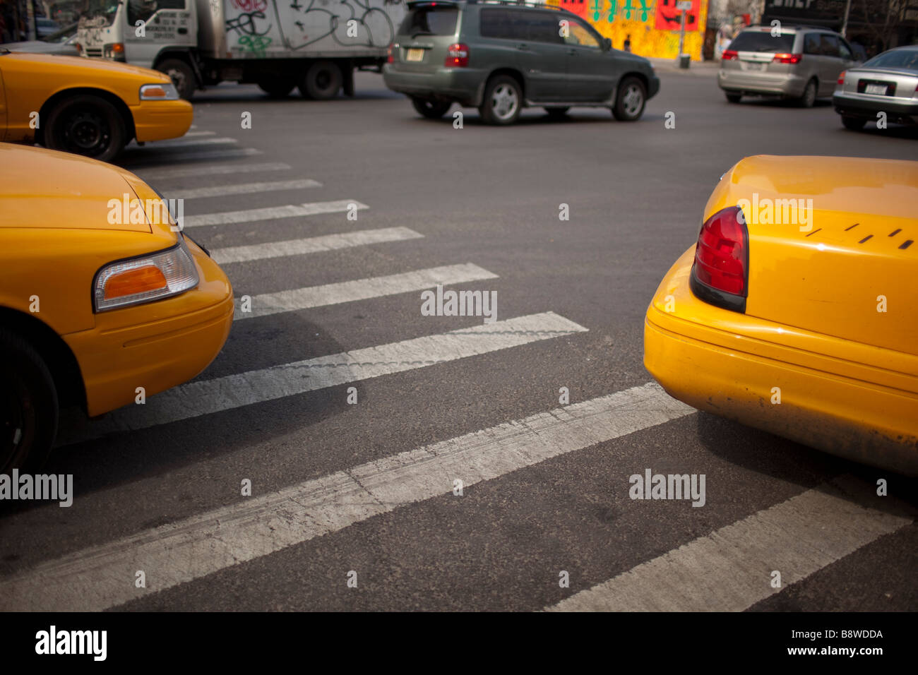 bumper to bumper in new york Stock Photo Alamy