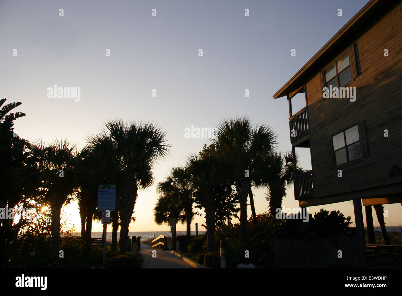 Ocean view apartments at Indian Rocks Beach Florida USA Stock Photo - Alamy - Ocean View Off-Grid Apartments With Private Decks In Florida