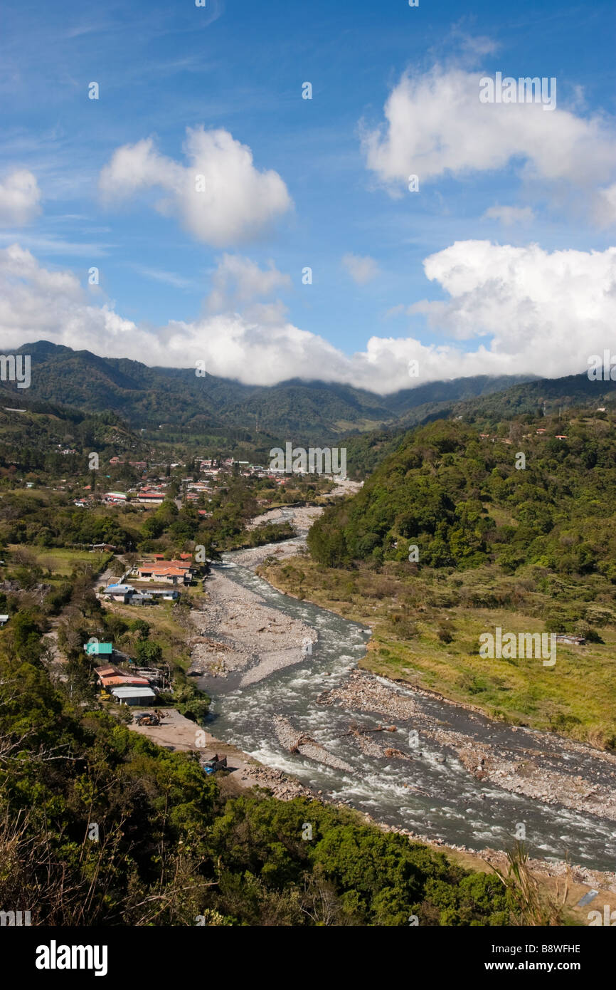 Boquete Valley and Caldera River, Province of Chiriqui, Republic of ...