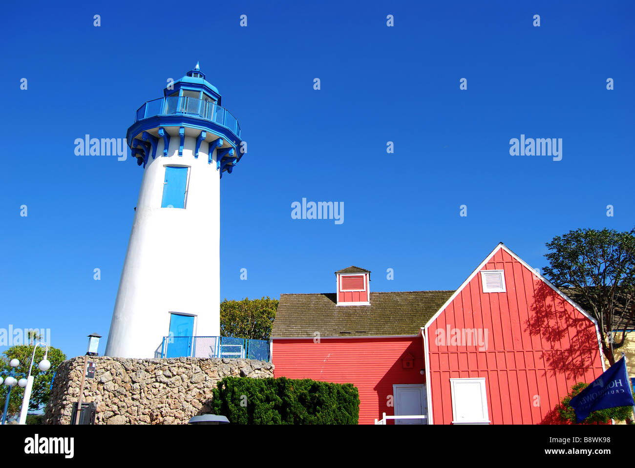 Fisherman's Village, Marina del Rey, Los Angeles, California, United States of America Stock
