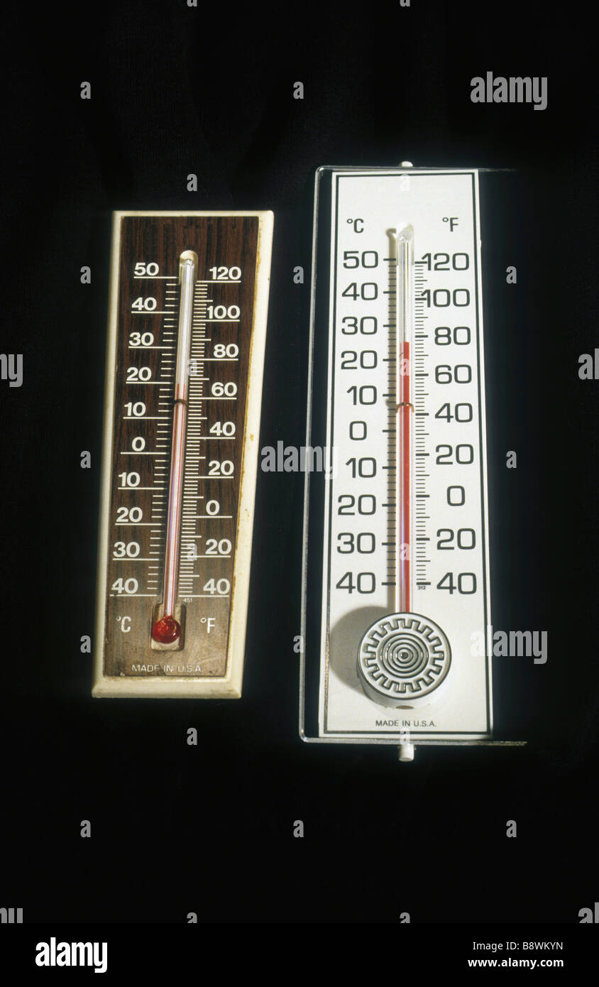 thermometer heat cold temperature celsius farenheit C F meter measure