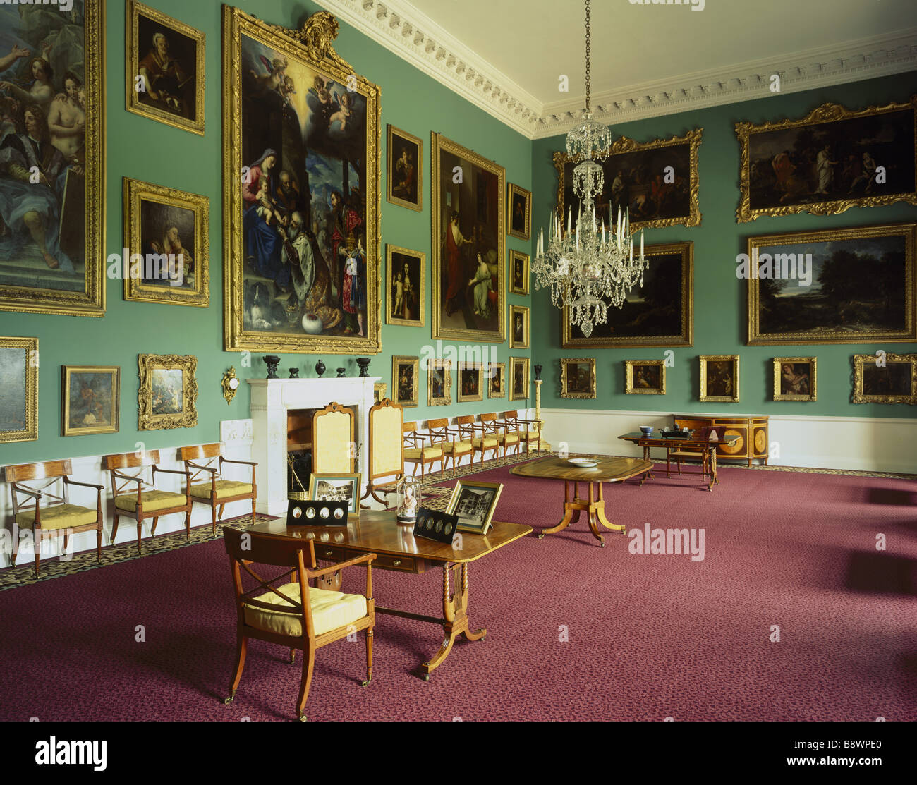 Uk stourhead house interior hi-res stock photography and images - Alamy