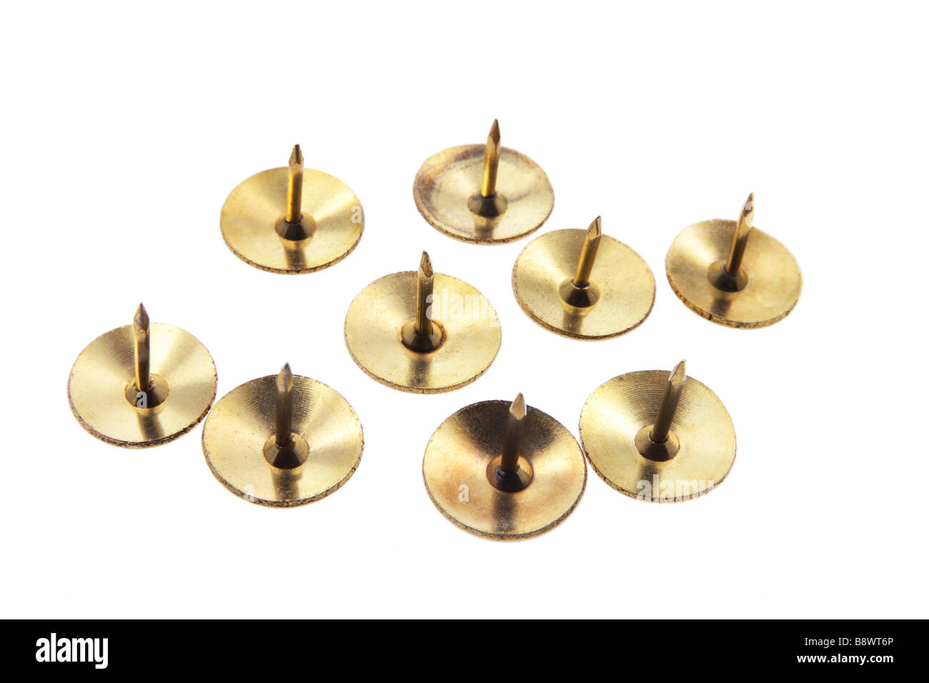 Push Pins Stock Photo - Alamy