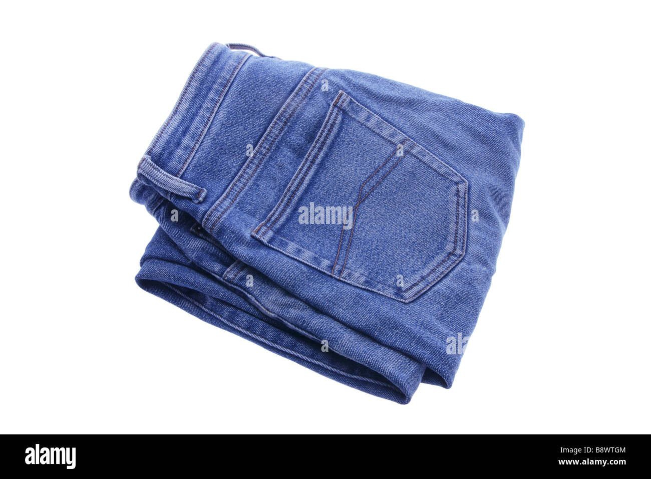 Pair of jeans folded hi-res stock photography and images - Alamy