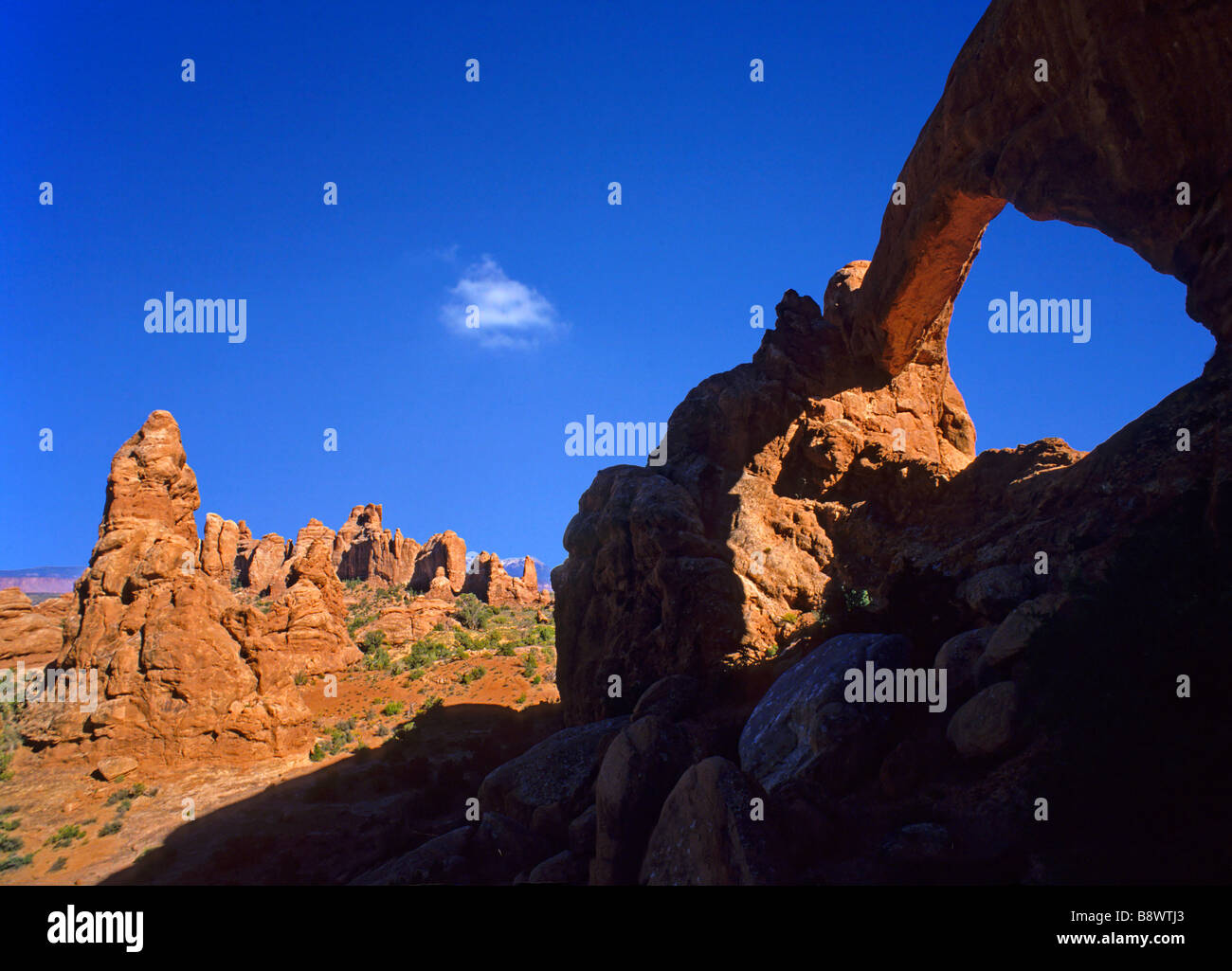Destination arches national park hi-res stock photography and images ...