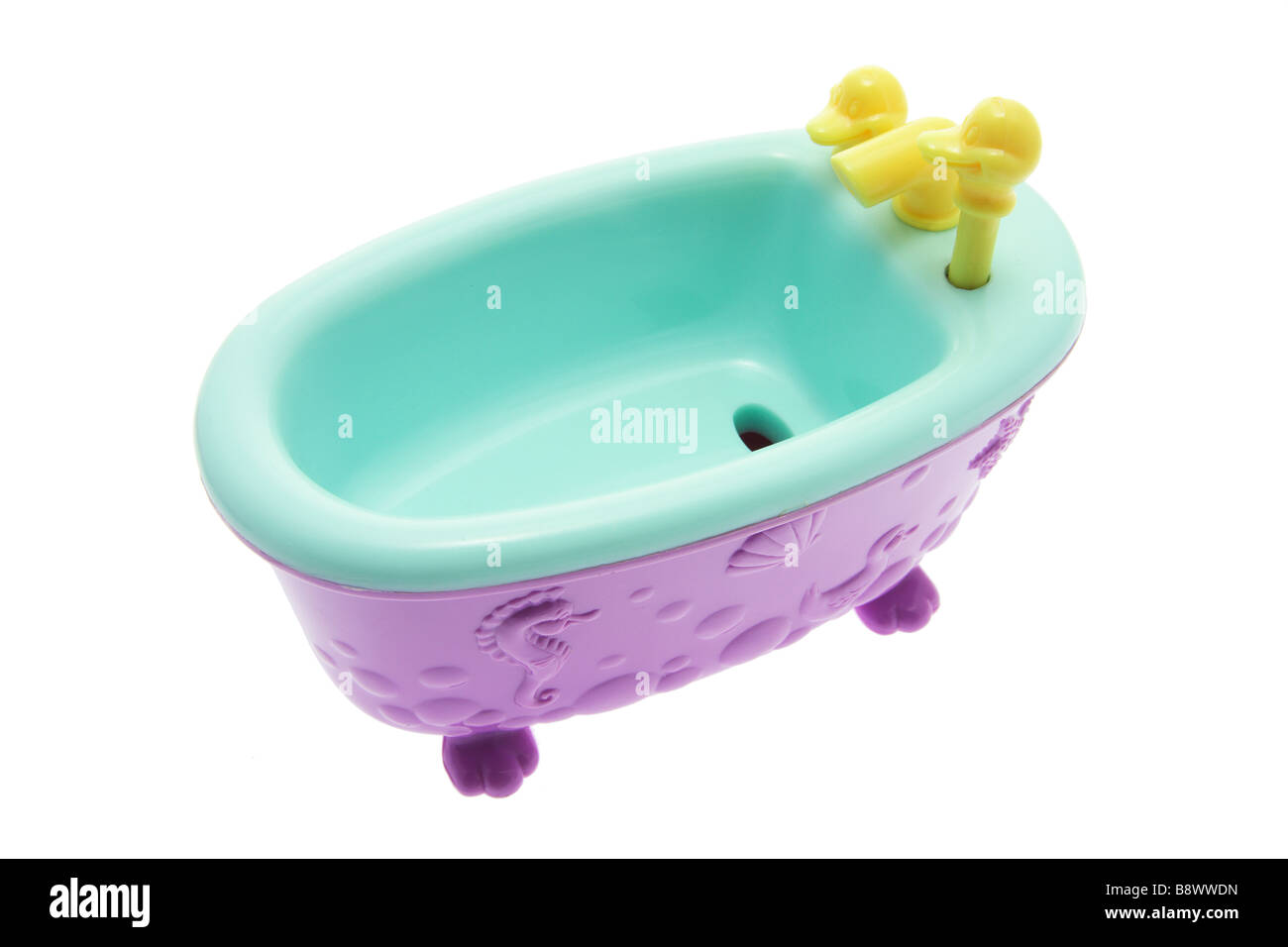 Miniature Bath Tub Stock Photo