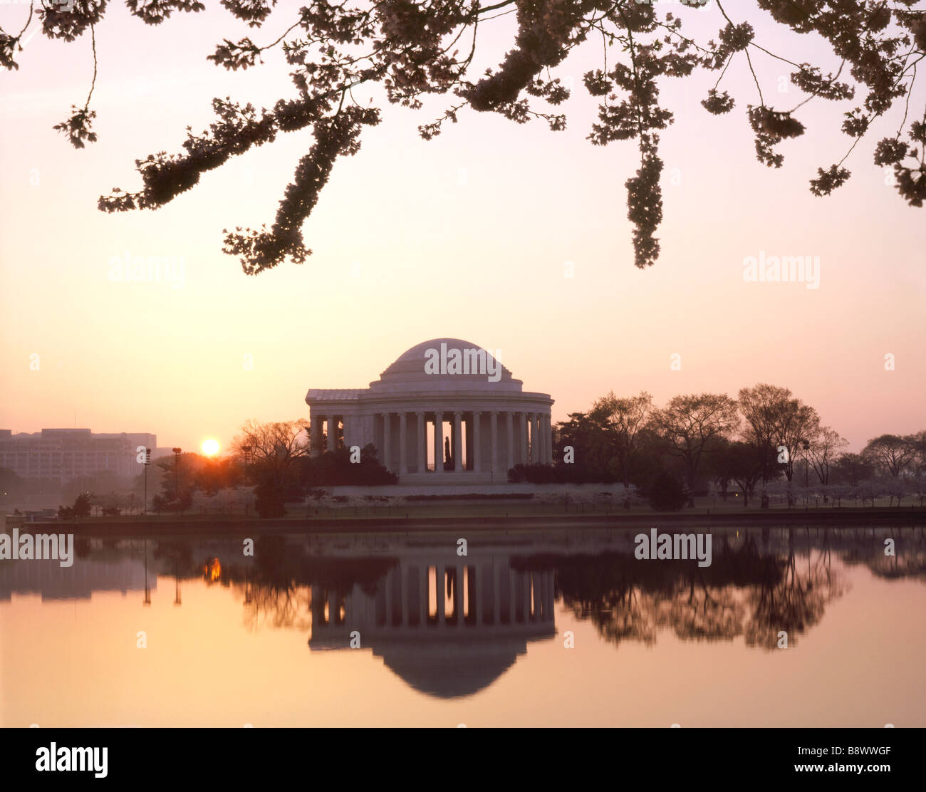 Jefferson Memorial WA DC USA Stock Photo