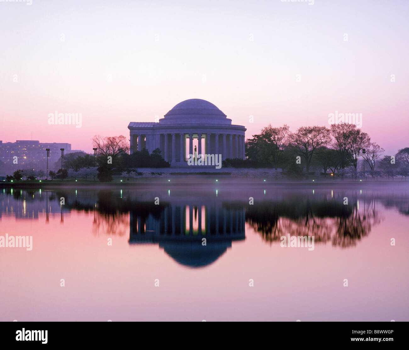 Jefferson Memorial WA DC USA Stock Photo