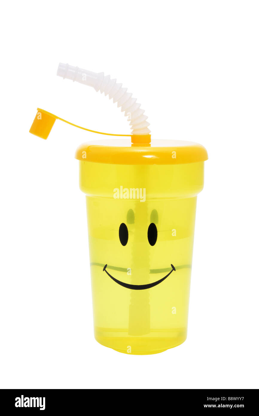 Plastic Sucking Cup Stock Photo