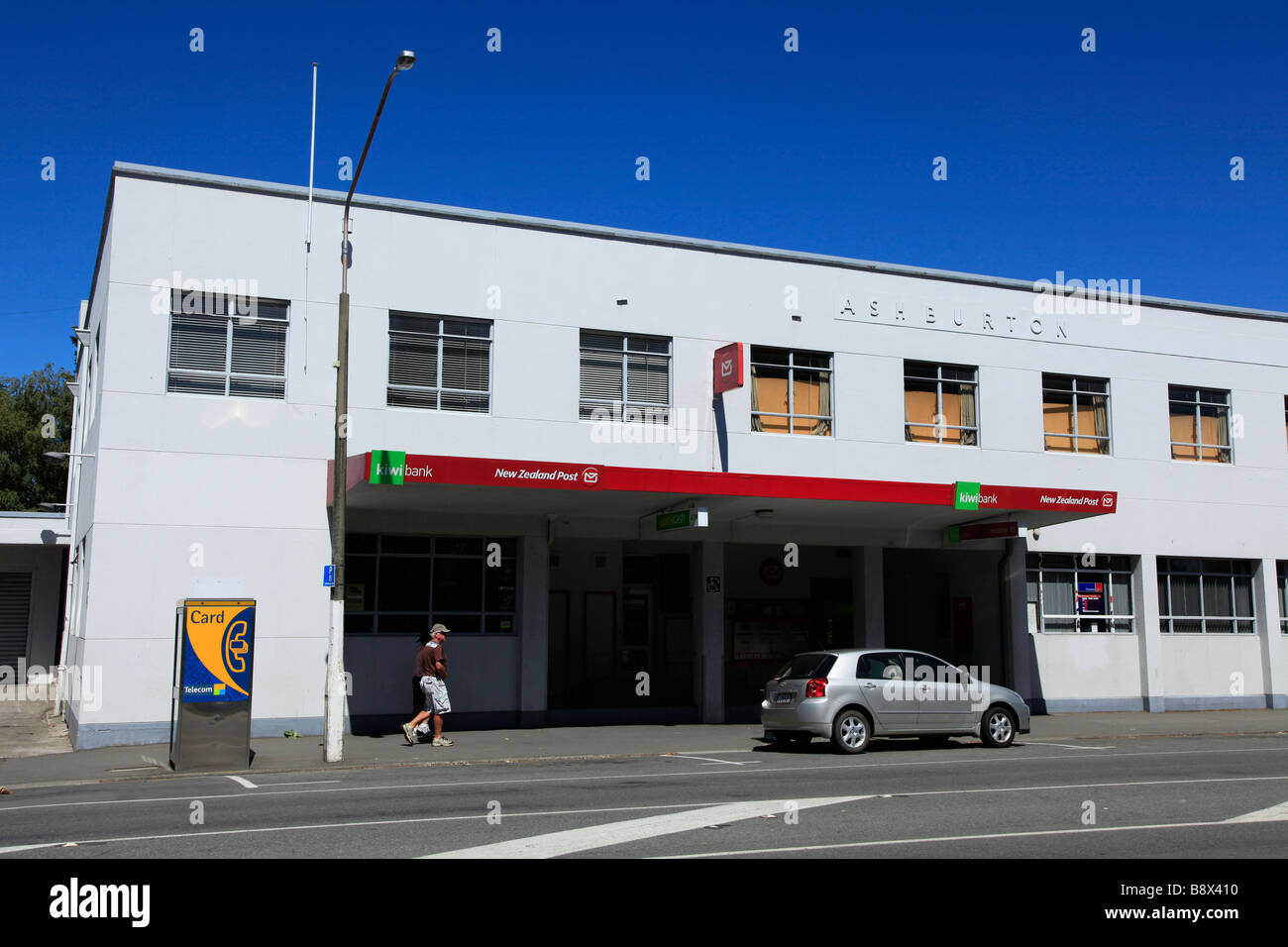 NZ Post Office, Ashburton,Mid Canterbury,South Island,New Zealand Stock