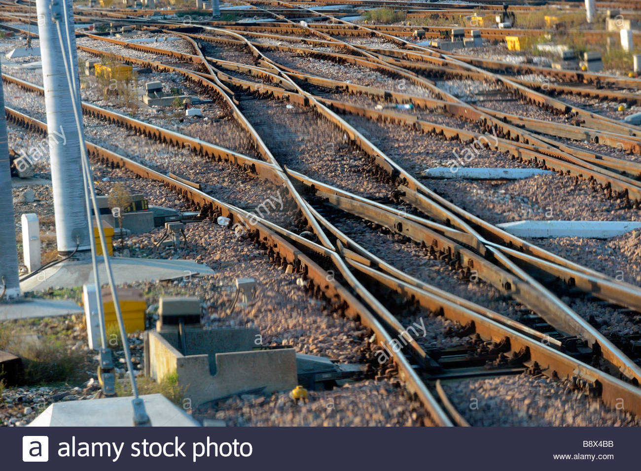 Train Rails Hight High Speed Railways High Resolution Stock Photography and Images - Alamy