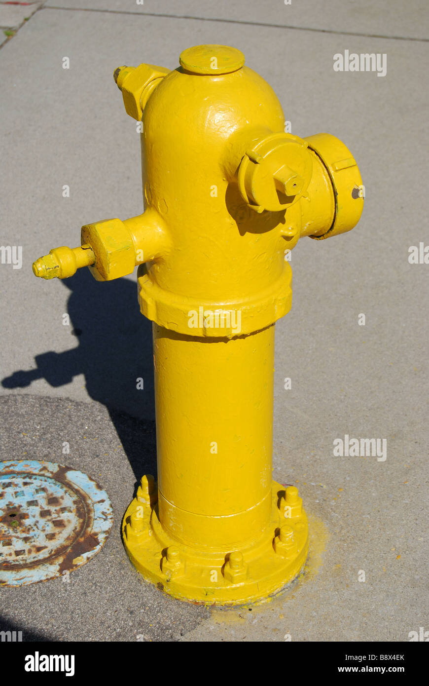 Fire hydrant, Marina del Rey, Los Angeles, California, United States of America Stock Photo