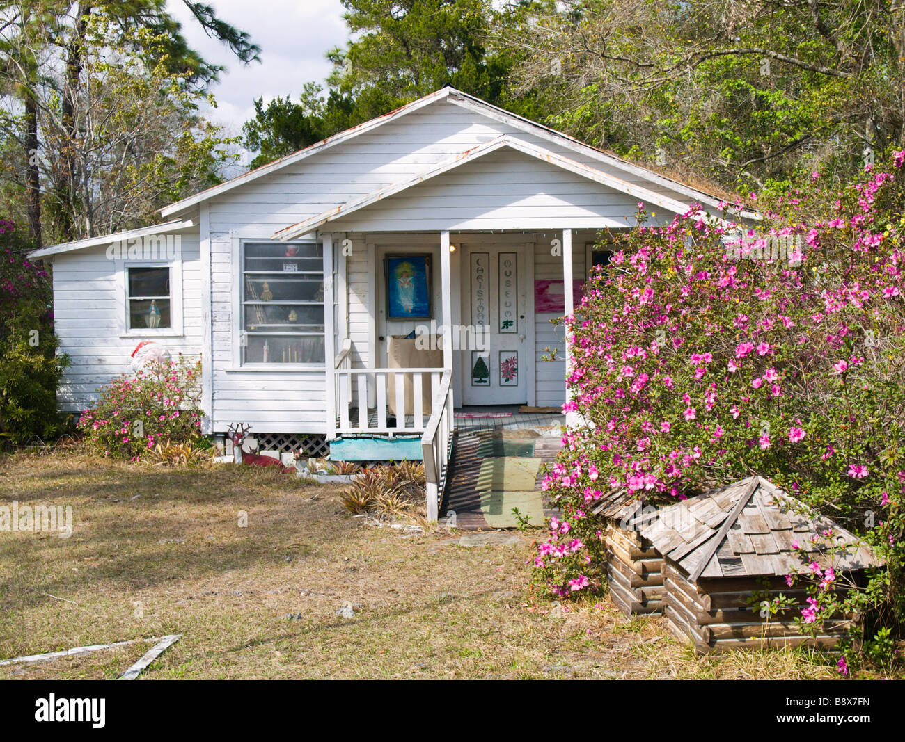 AFTER THE HOLIDAY RUSH SANTA AND MRS CLAUS SPEND THE SPRING MONTHS