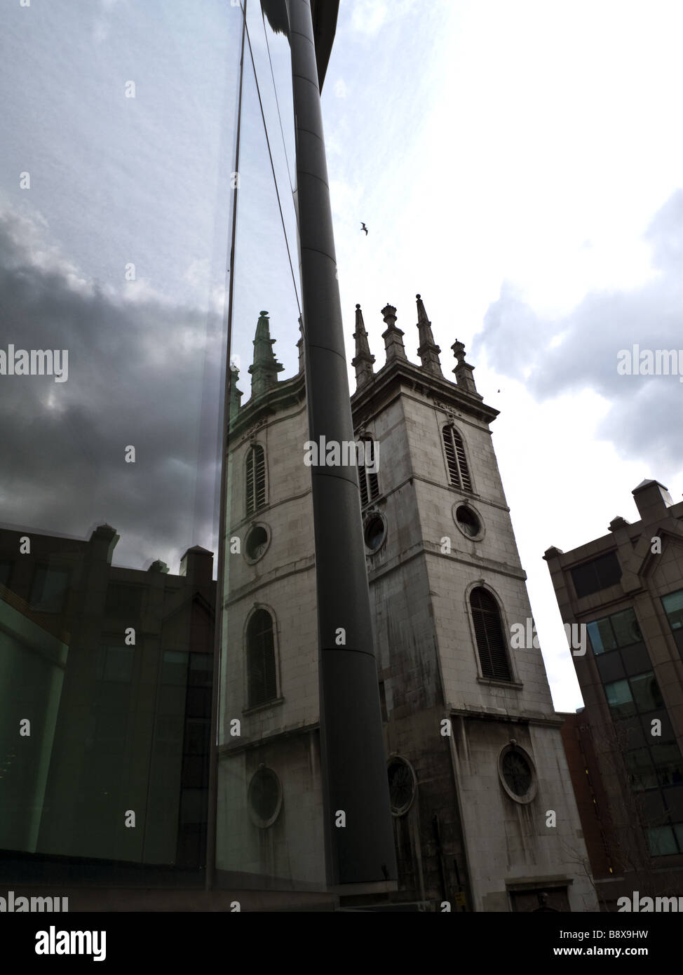 Bombed Church, London Stock Photo Alamy