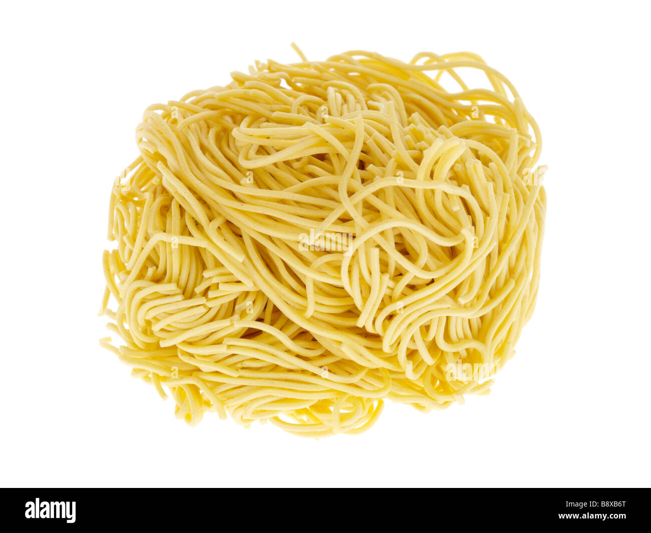 Fine Egg Noodles Stock Photo Alamy