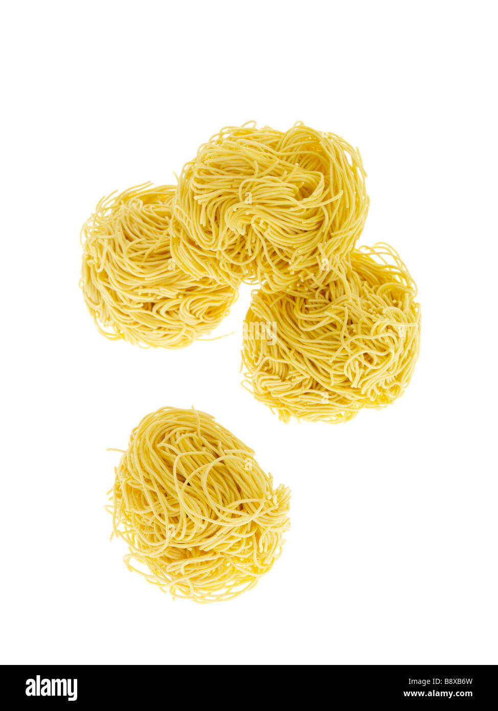 Fine Egg Noodles Stock Photo Alamy
