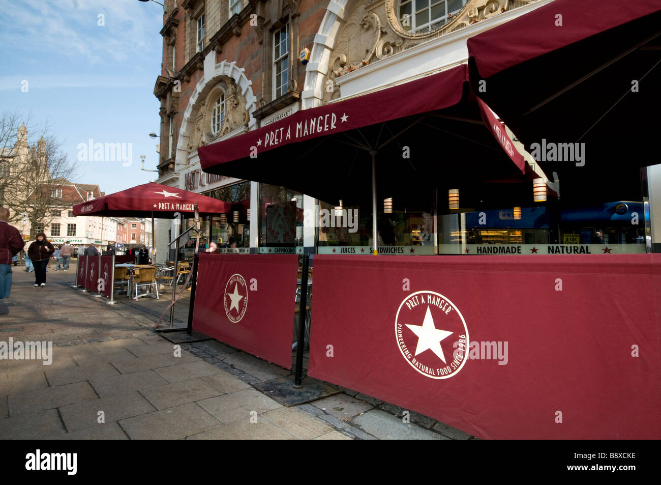 Pret A Manger Norwich UK Stock Photo