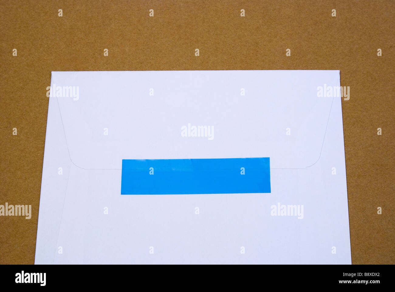 envelope closed with adhesive tape Stock Photo Alamy
