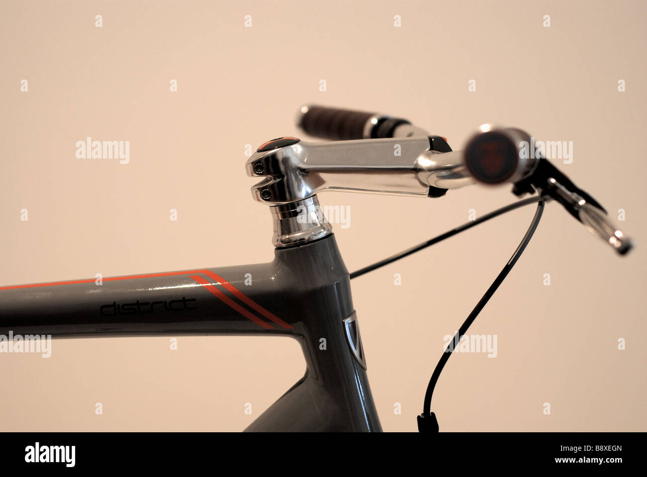 Bike trek bicycle bike handlebars hi res stock photography and