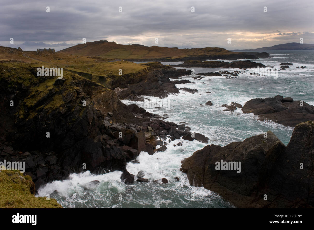 Atlantic Drive Achill Island Co Mayo Ireland Stock Photo - Alamy