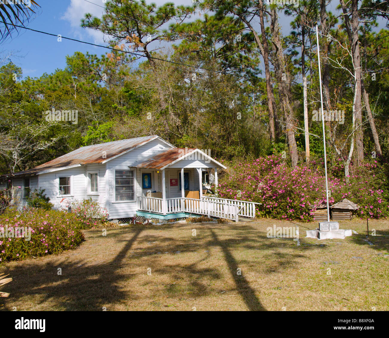 AFTER THE HOLIDAY RUSH SANTA AND MRS CLAUS SPEND THE SPRING MONTHS