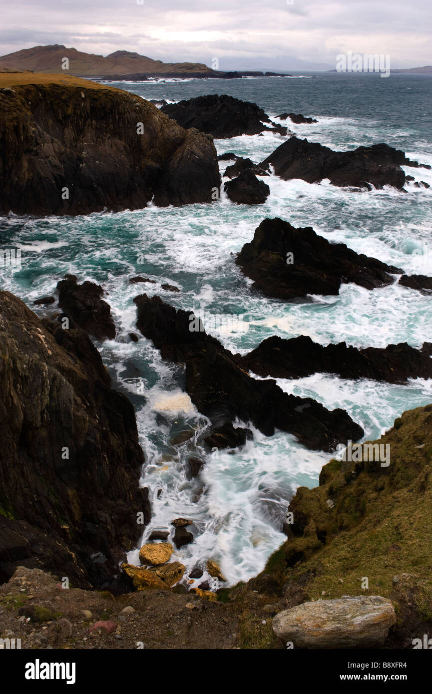 Atlantic Drive Achill Island Co Mayo Ireland Stock Photo - Alamy