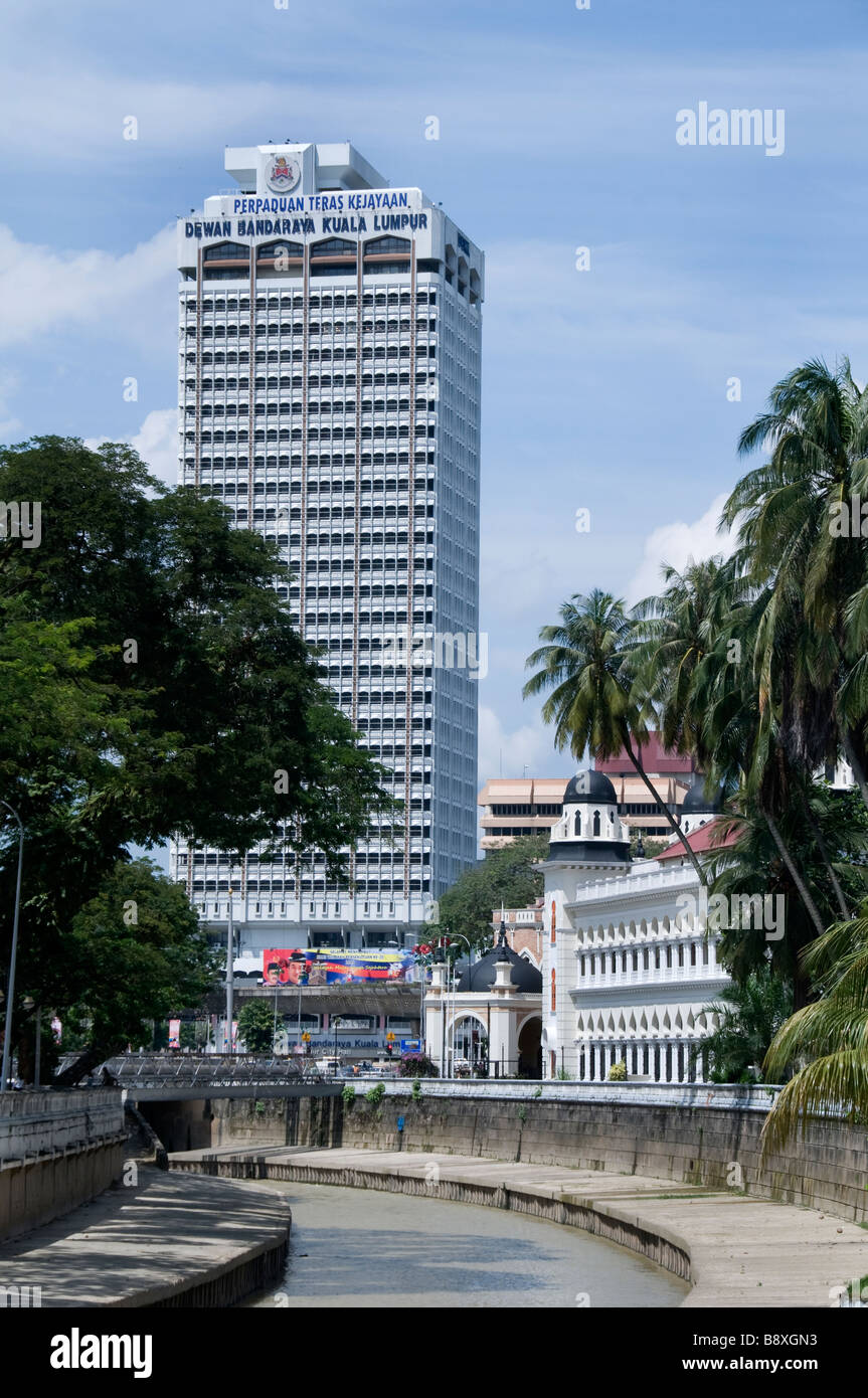 Historic Klang and Gombak river confluance Kuala Lumpur Malaysia Stock Photo