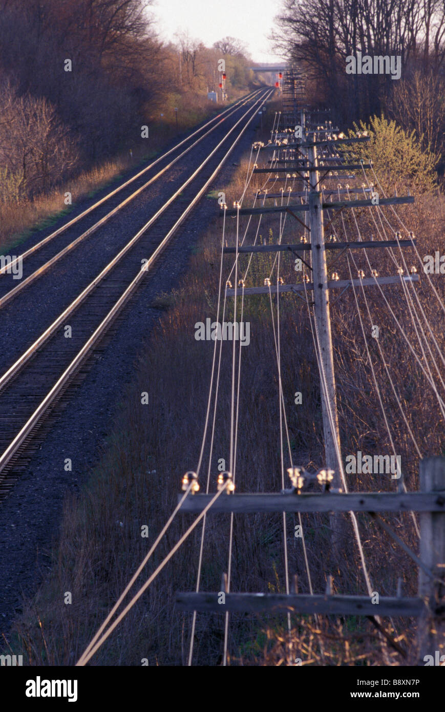 Railway Telegraph Poles High Resolution Stock Photography and Images Alamy