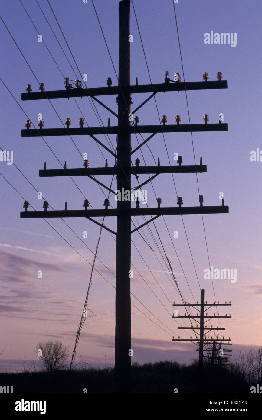 Railway Telegraph Poles High Resolution Stock Photography and Images Alamy
